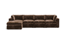 Load image into Gallery viewer, Ciello XL - Sofa - Espresso - Regular Backrest
