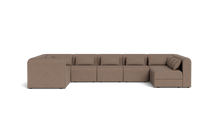 Load image into Gallery viewer, Atmosphere Sleeper Sofa & Sectional - Rounded Backrest - Mocha
