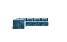 Load image into Gallery viewer, Atmosphere Sleeper Sofa & Sectional - Rounded Backrest - Harbour Blue