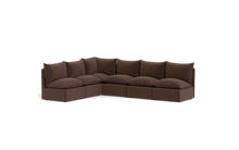Load image into Gallery viewer, Gaia - Sectional - Chocolate