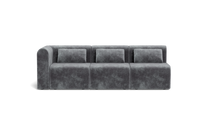 Load image into Gallery viewer, Atmosphere Sleeper Sofa & Sectional - Rounded Backrest - Cobblestone