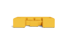 Load image into Gallery viewer, Atmosphere Sleeper Sofa & Sectional - Rounded Backrest - Lemon Zest