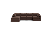 Load image into Gallery viewer, Ciello - Sectional - Chocolate - Regular Backrest