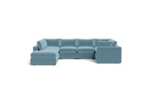 Load image into Gallery viewer, Ciello XL - Sectional - Aqua - Regular Backrest
