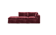 Load image into Gallery viewer, Ciello - Sofa - Bordeaux - Regular Backrest