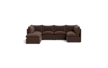 Load image into Gallery viewer, Gaia - Sectional - Chocolate
