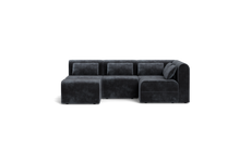 Load image into Gallery viewer, Atmosphere Sleeper Sofa & Sectional - Rounded Backrest - Carbon