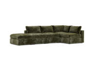 Load image into Gallery viewer, Ciello - Sectional - Sage - Regular Backrest