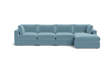Load image into Gallery viewer, Ciello XL - Sofa - Aqua - Regular Backrest
