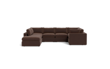 Load image into Gallery viewer, Ciello XL - Sectional - Chocolate - Regular Backrest