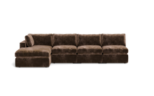 Load image into Gallery viewer, Ciello XL - Sofa - Espresso - Regular Backrest
