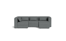 Load image into Gallery viewer, Atmosphere Sleeper Sofa & Sectional - Rounded Backrest - Nightfall