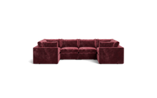 Load image into Gallery viewer, Ciello XL - Sectional - Bordeaux - Regular Backrest