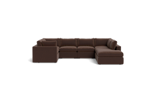 Load image into Gallery viewer, Ciello - Sectional - Chocolate - Regular Backrest