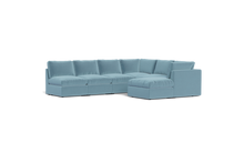 Load image into Gallery viewer, Ciello XL - Sectional - Aqua - High Angled