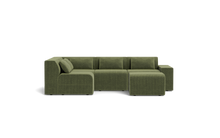 Load image into Gallery viewer, Atmosphere Sleeper Sofa & Sectional - Regular Backrest - Cypress Green