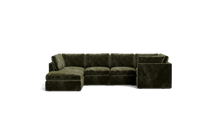 Load image into Gallery viewer, Ciello - Sectional - Sage - High Angled