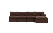 Load image into Gallery viewer, Ciello XL - Sofa - Chocolate - Regular Backrest