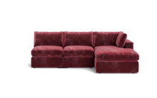 Load image into Gallery viewer, Ciello XL - Sofa - Bordeaux - Regular Backrest