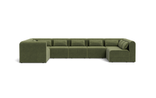 Load image into Gallery viewer, Atmosphere Sleeper Sofa & Sectional - Rounded Backrest - Cypress Green