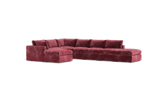 Load image into Gallery viewer, Ciello - Sectional - Bordeaux - Regular Backrest
