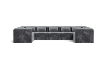 Load image into Gallery viewer, Atmosphere Sleeper Sofa & Sectional - Rounded Backrest - Cobblestone