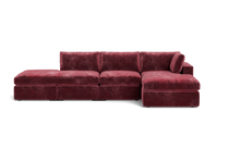 Load image into Gallery viewer, Ciello XL - Sofa - Bordeaux - Regular Backrest