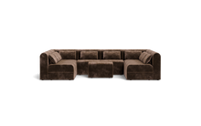 Load image into Gallery viewer, Atmosphere Sleeper Sofa & Sectional - Rounded Backrest - Espresso
