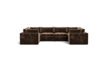 Load image into Gallery viewer, Ciello XL - Sectional - Espresso - Regular Backrest