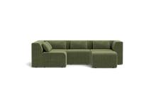 Load image into Gallery viewer, Atmosphere Sleeper Sofa & Sectional - Regular Backrest - Cypress Green
