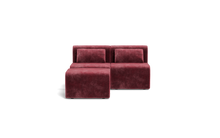 Load image into Gallery viewer, Atmosphere Sleeper Sofa & Sectional - Rounded Backrest - Bordeaux
