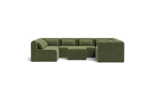 Load image into Gallery viewer, Atmosphere Sleeper Sofa & Sectional - Rounded Backrest - Cypress Green