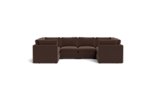 Load image into Gallery viewer, Ciello - Sectional - Chocolate - High Angled