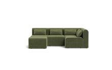 Load image into Gallery viewer, Atmosphere Sleeper Sofa & Sectional - Rounded Backrest - Cypress Green