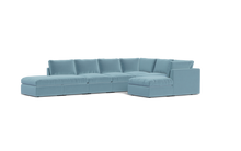 Load image into Gallery viewer, Ciello XL - Sectional - Aqua - High Angled