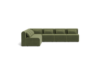 Load image into Gallery viewer, Atmosphere Sleeper Sofa & Sectional - Rounded Backrest - Cypress Green
