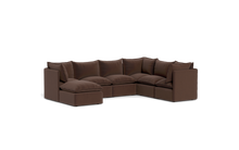Load image into Gallery viewer, Gaia - Sectional - Chocolate