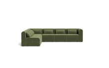 Load image into Gallery viewer, Atmosphere Sleeper Sofa & Sectional - Rounded Backrest - Cypress Green