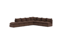 Load image into Gallery viewer, Gaia - Sectional - Chocolate