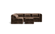 Load image into Gallery viewer, Atmosphere Sleeper Sofa & Sectional - Rounded Backrest - Espresso