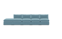 Load image into Gallery viewer, Ciello XL - Sofa - Aqua - Regular Backrest