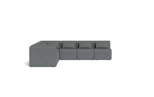 Load image into Gallery viewer, Atmosphere Sleeper Sofa & Sectional - Rounded Backrest - Nightfall