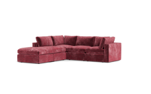 Load image into Gallery viewer, Ciello XL - Sectional - Bordeaux - Regular Backrest