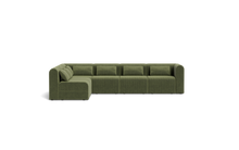 Load image into Gallery viewer, Atmosphere Sleeper Sofa & Sectional - Rounded Backrest - Cypress Green