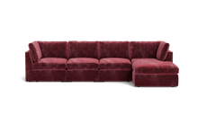 Load image into Gallery viewer, Ciello - Sofa - Bordeaux - High Angled