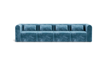 Load image into Gallery viewer, Atmosphere Sleeper Sofa & Sectional - Rounded Backrest - Harbour Blue
