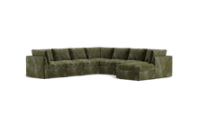 Load image into Gallery viewer, Ciello - Sectional - Sage - High Angled