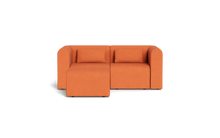 Load image into Gallery viewer, Atmosphere Sleeper Sofa & Sectional - Rounded Backrest - Tangerine