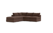 Load image into Gallery viewer, Ciello - Sectional - Chocolate - Regular Backrest