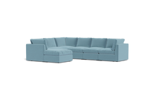 Load image into Gallery viewer, Ciello XL - Sectional - Aqua - High Angled